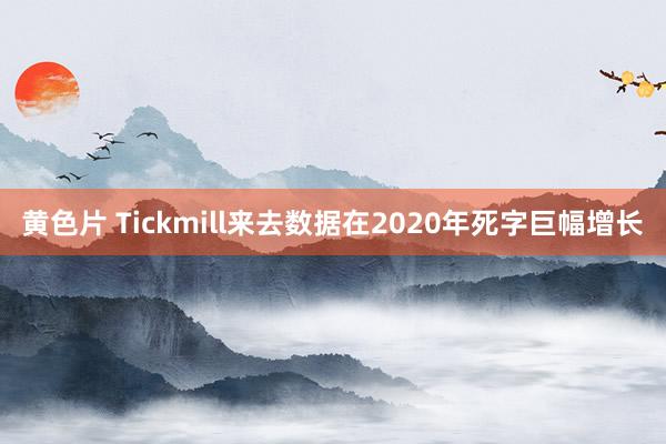 黄色片 Tickmill来去数据在2020年死字巨幅增长